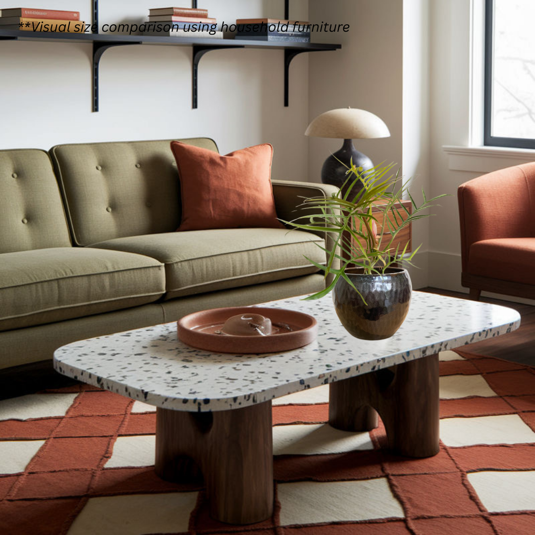 Philodendron Tortum in Rustic Pot
