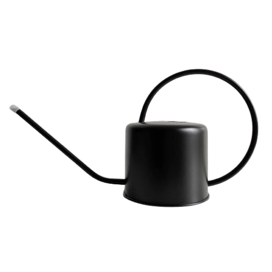 Modern Indoor Watering Can 1.3l in Black Matte